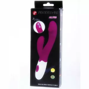 PRETTY LOVE FLIRTATION - ANDRE VIBRATOR WITH CLIT STIMULATION