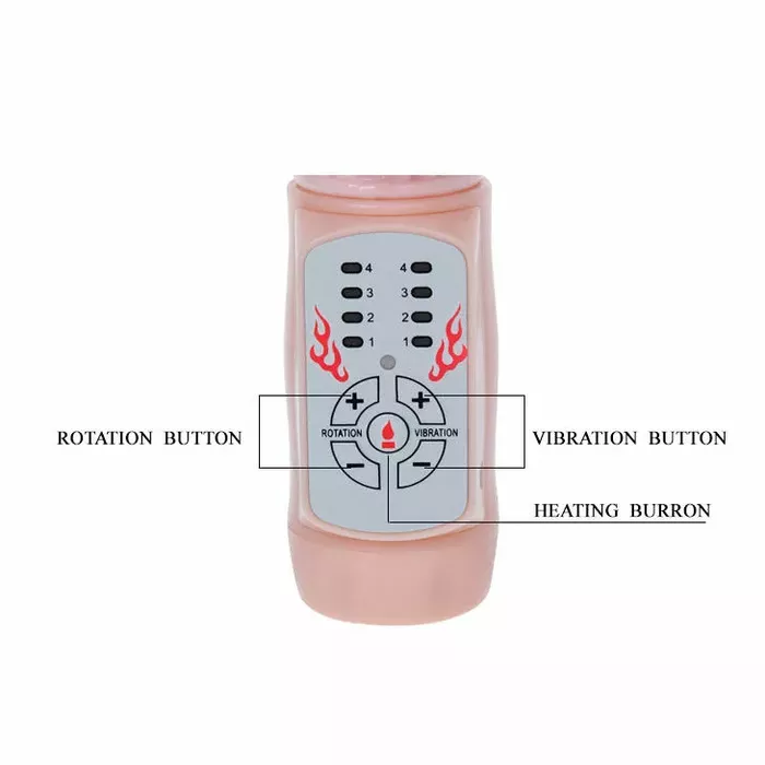 Vibrator BAILE Fire Bunny Rotator Photo 6