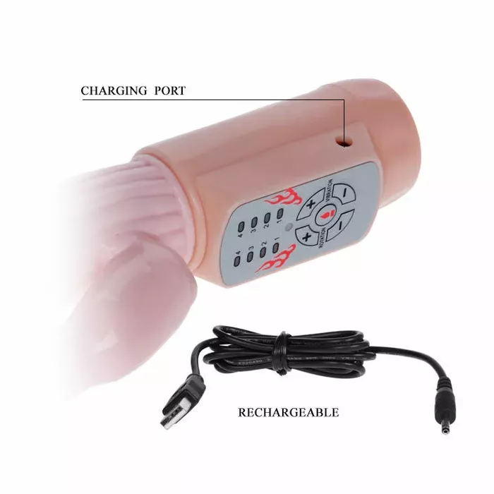 Vibrator BAILE Fire Bunny Rotator Photo 7