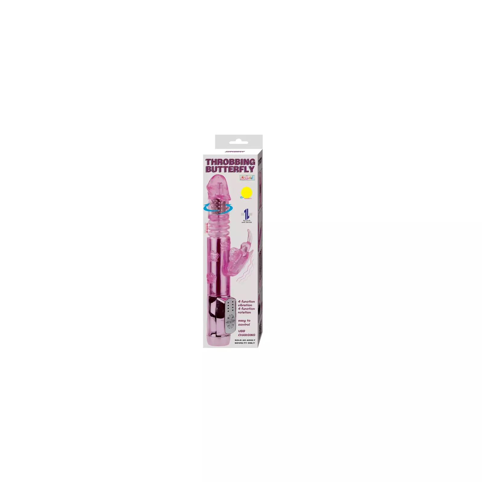 Vibrators BAILE US RABBIT THROBBING BUTTERF Photo 1