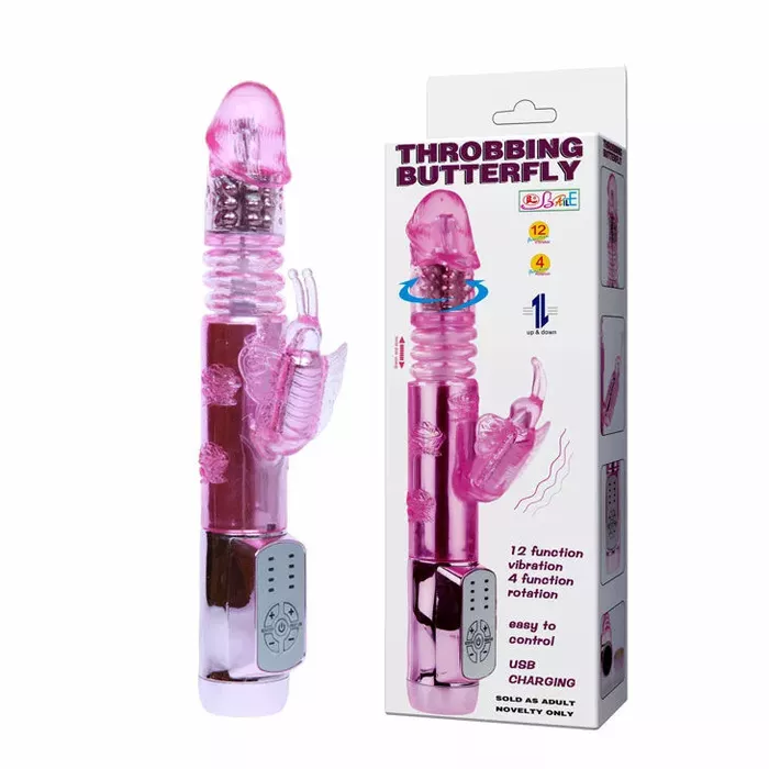 Vibrator BAILE US Rabbit Throbbing Butterf Photo 3