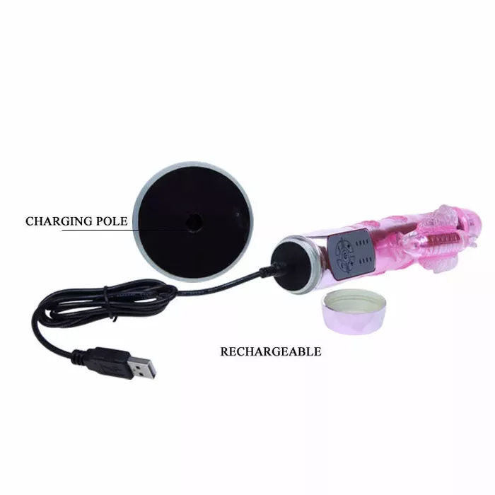 Vibrator BAILE US Rabbit Throbbing Butterf Photo 10