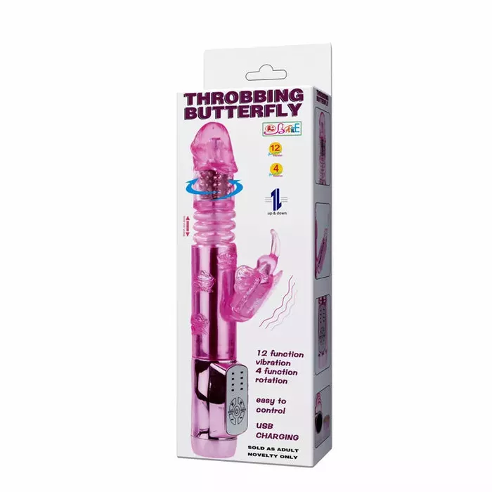 Vibrator BAILE US Rabbit Throbbing Butterf Photo 11