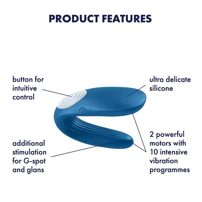 Satisfyer Partner Toy Whale — couple vibrator 2020 Photo 6