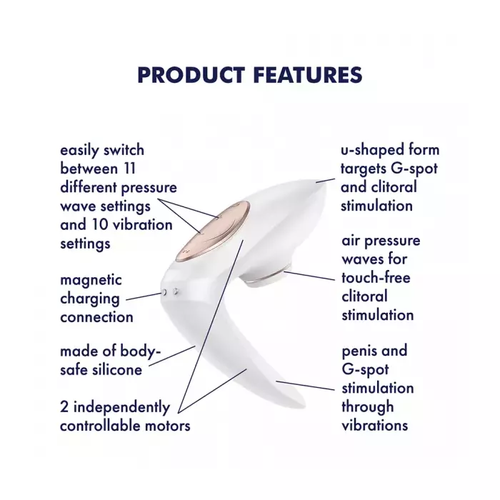 Couple vibrator SATISFYER Pro 4 Couples 2020 Edition Photo 3