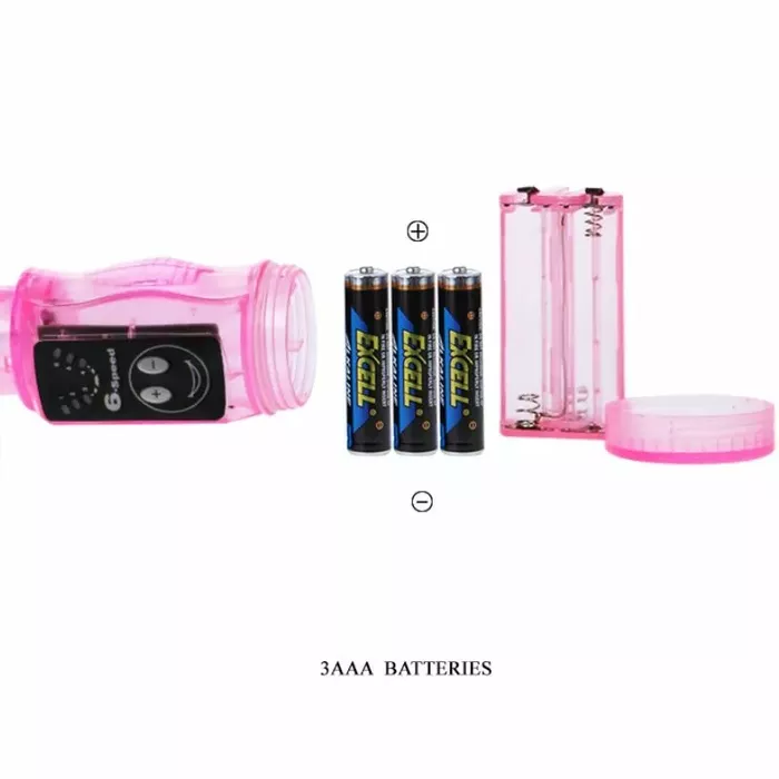 Анальный вибратор BAILE DISTORTION TRIPLE PINK STIMATOR Photo 4