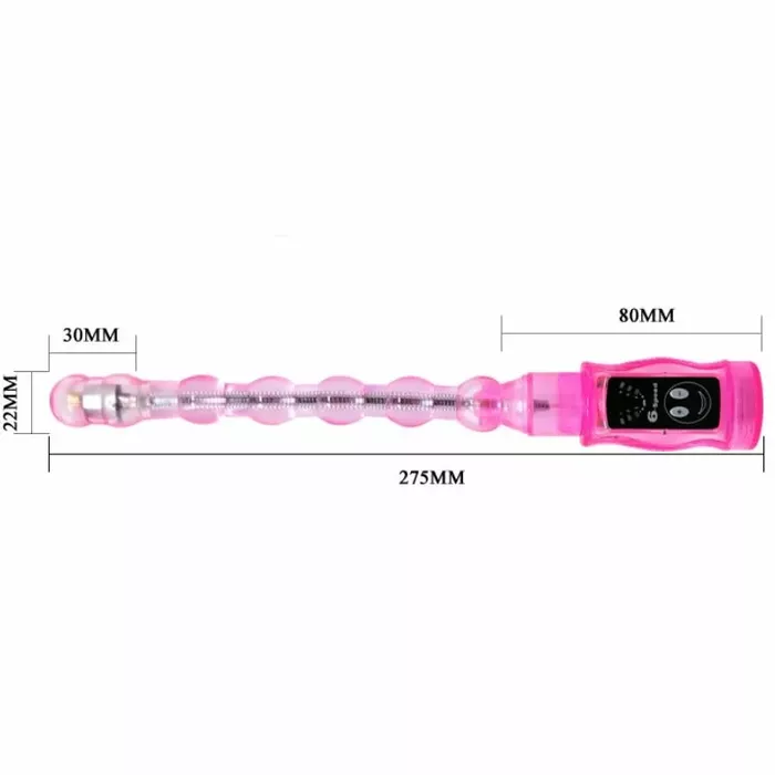 Анальный вибратор BAILE DISTORTION TRIPLE PINK STIMATOR Photo 5