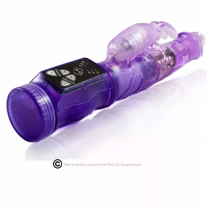 Vibrators BAILE Mini Rotator ar Rabbit Happy Angel Photo 3
