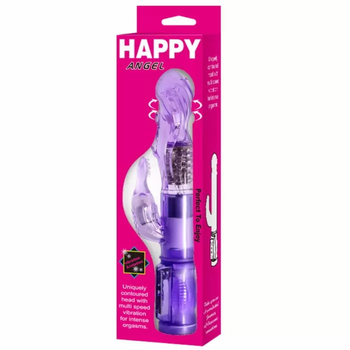 Vibrators BAILE Mini Rotator ar Rabbit Happy Angel Photo 4