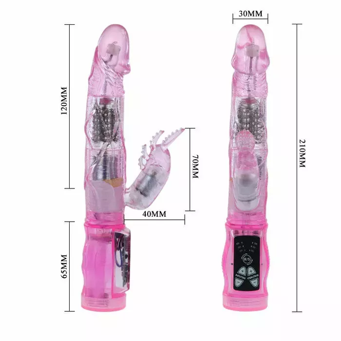 Vibrators BAILE MINI RABBIT INTIMATE LOVER LILAC Photo 4