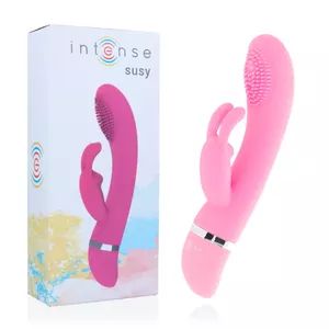 Вибратор INTENSE Силиконовый Розовый