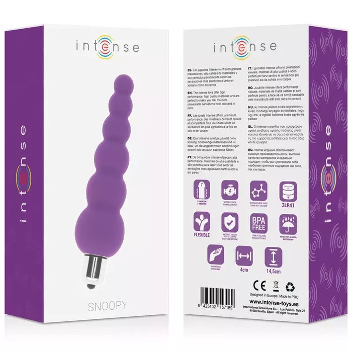 Anālais vibrators INTENSE Snoopy — 7 ātrumi Photo 5