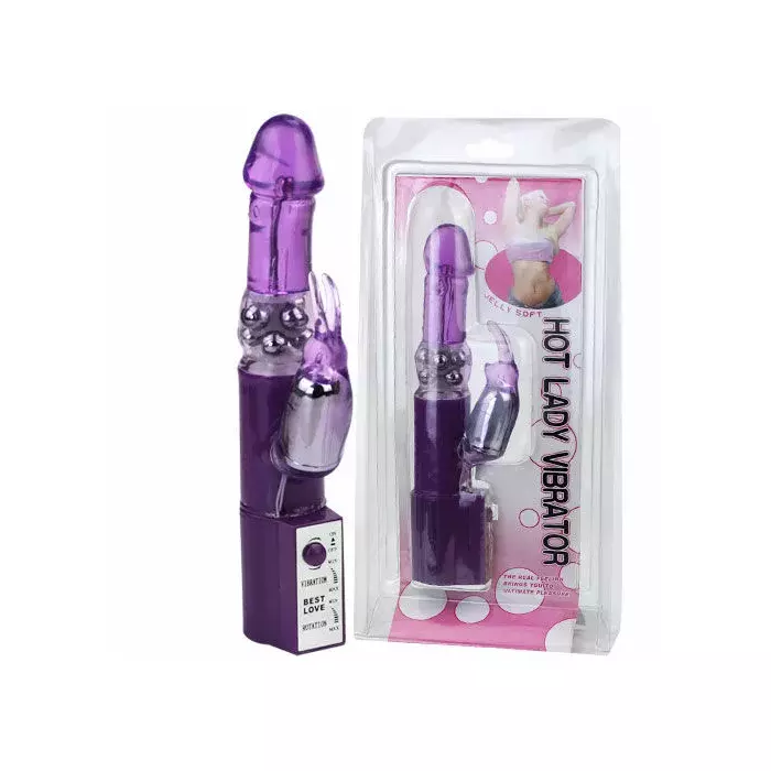 Vibrator BAILE HOT LADY II Rabbit Pearl Rotator Photo 5