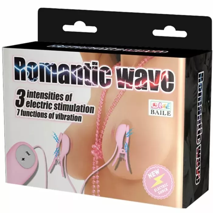 Knipšļi-masāžieris BAILE Romantik Wave Photo 9