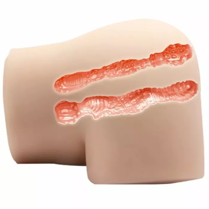 Realistic vagina and anus with vibration — crazy bull D-214856 Photo 8