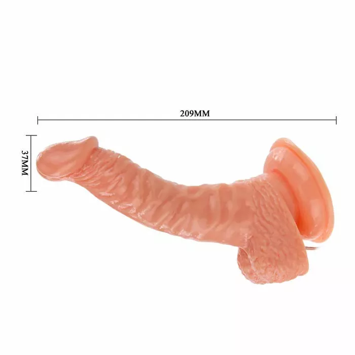 Vibrators BAILE Super Rota Dong — reālistisks rotators Photo 6