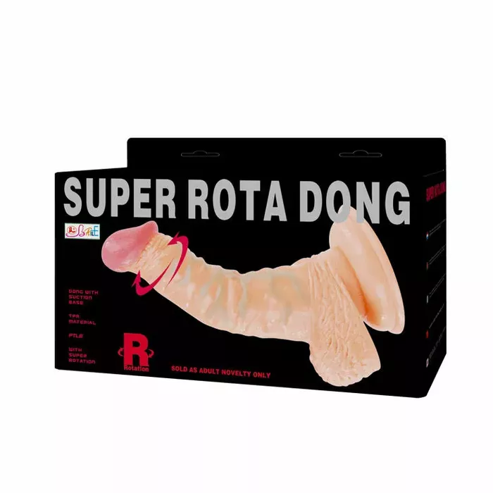 Vibrators BAILE Super Rota Dong — reālistisks rotators Photo 9