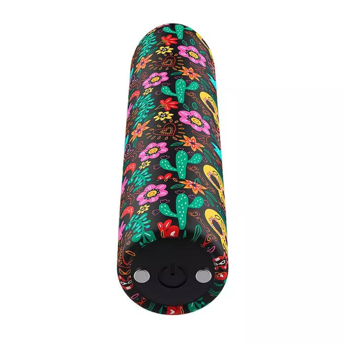 Пульковый вибратор Custom Bullets Rechargeable Skull Magnetic Photo 4