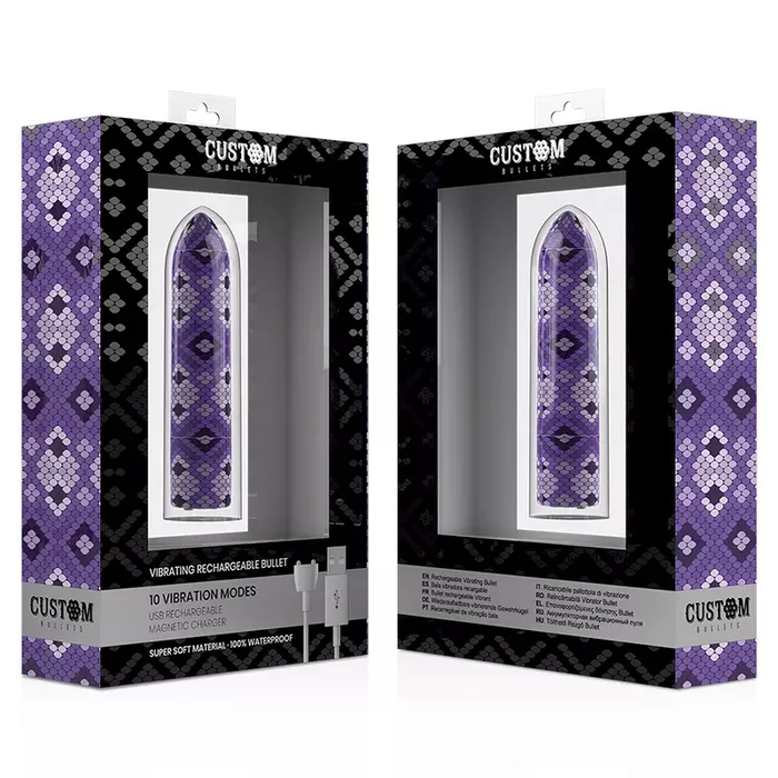 Bullet vibrators Custom Bullets Rechargeable Snake Photo 5