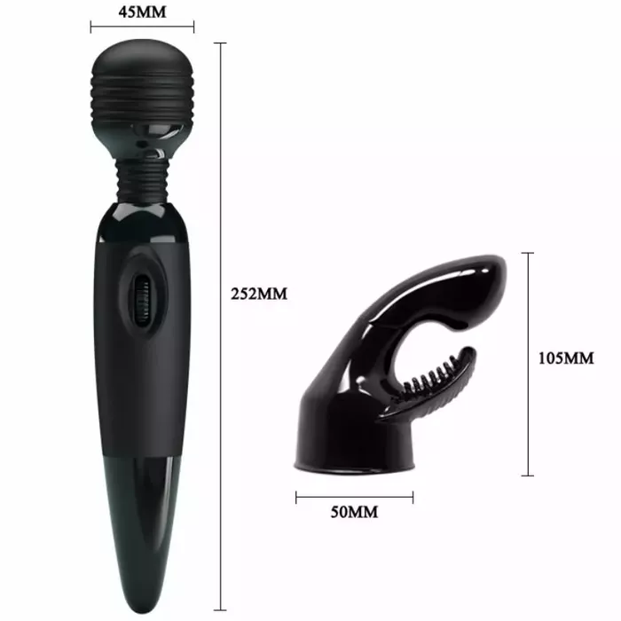 BAILE Sensual Massager — rokas silikona massieris Photo 6