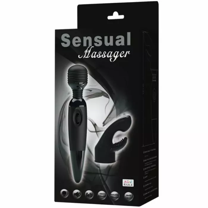 BAILE Sensual Massager — rokas silikona massieris Photo 7