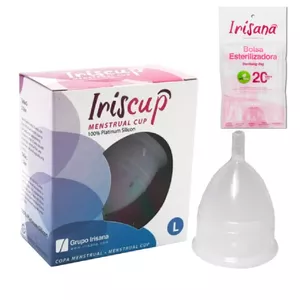 IRISCUP MENSTRUAL CUP LARGE PINK