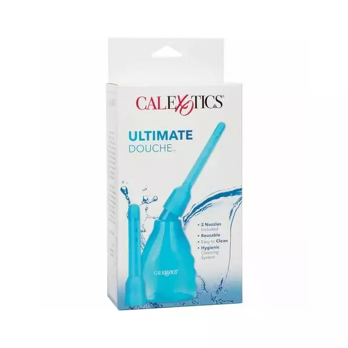 Personīgais klizma‑dušs CalExotics Ultimate Douche Blue Photo 3