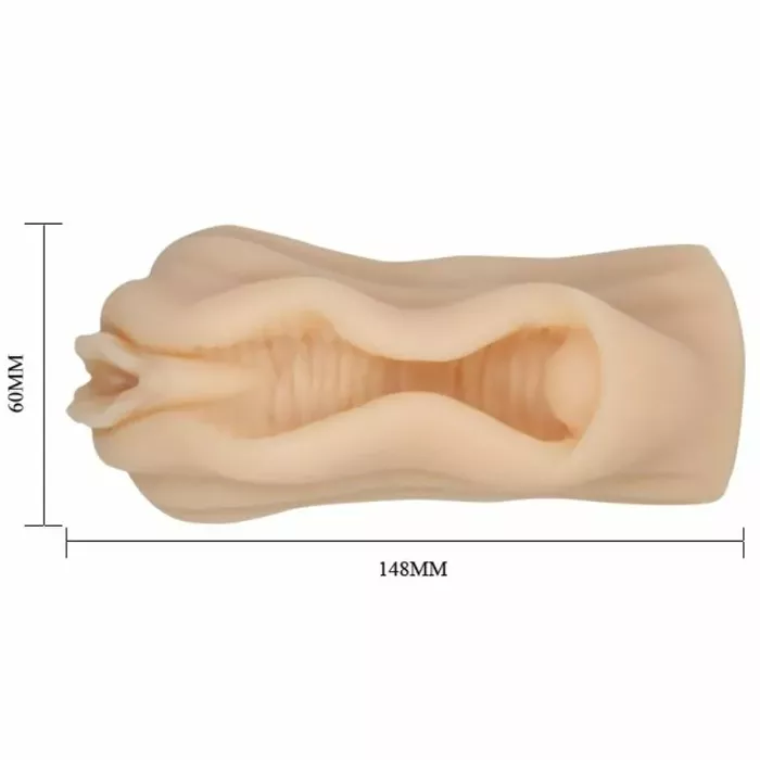 BAILE Mini male masturbator — silicone sleeve Photo 4