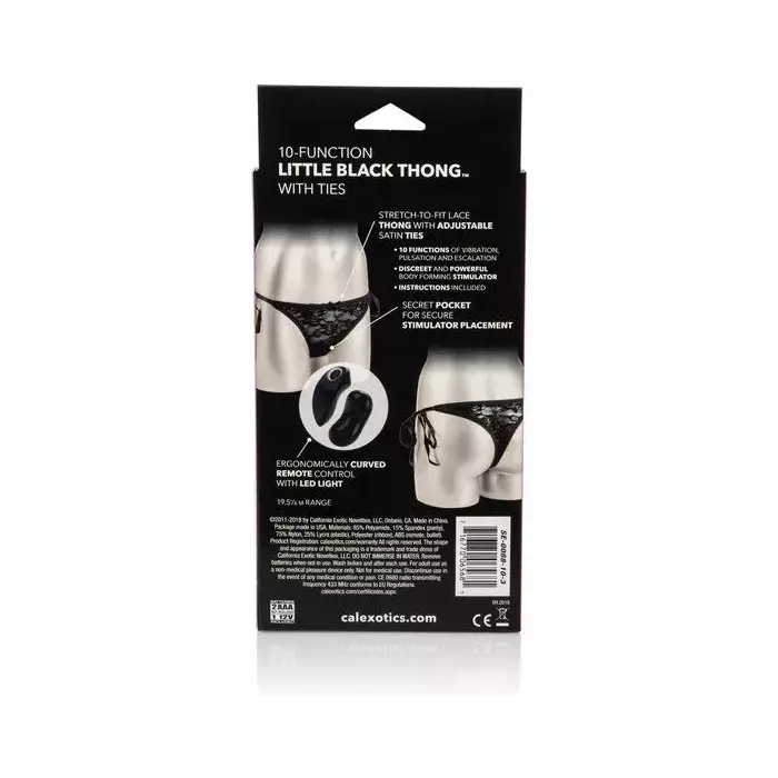 CalExotics thong-style vibrating underwear, 10-function Photo 3