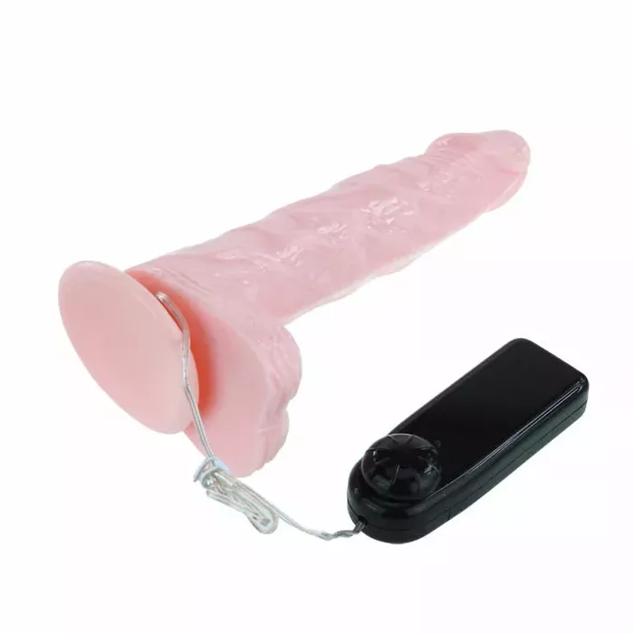 Vibrator BAILE SUPER VIBRO DONG V — TPR 20.5x4 cm Photo 4