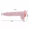 Vibrator BAILE SUPER VIBRO DONG V — TPR 20.5x4 cm Photo 5