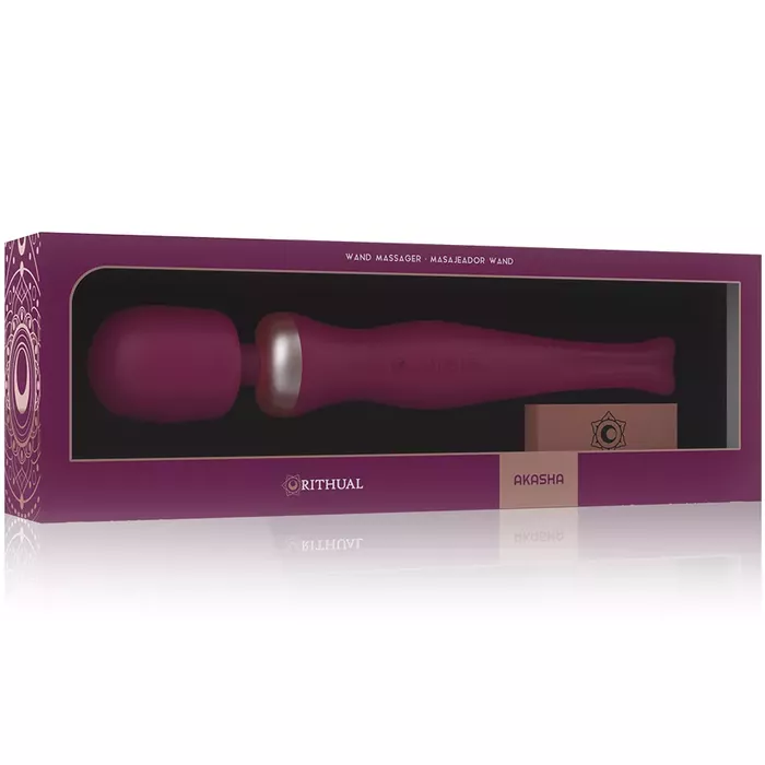 RITHUAL Akasha Wand 2.0 Orchid — silicone energy wand Photo 3