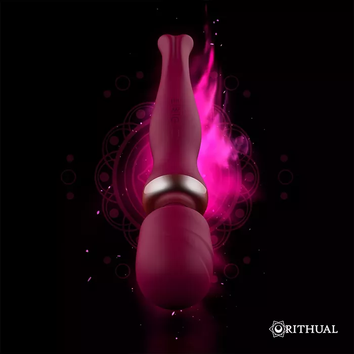RITHUAL Akasha Wand 2.0 Orchid — silicone energy wand Photo 7