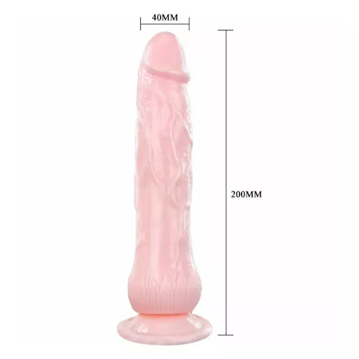 Vibrators-dildo BAILE Fountain ar strūklu funkciju Photo 4