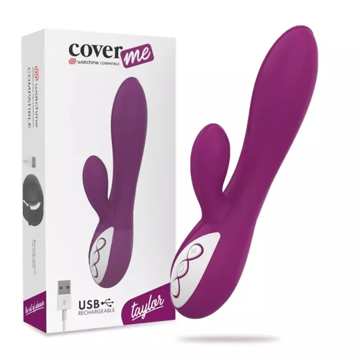 Вибратор COVERME TAYLOR — 100% силикон 18.9 см Photo 7