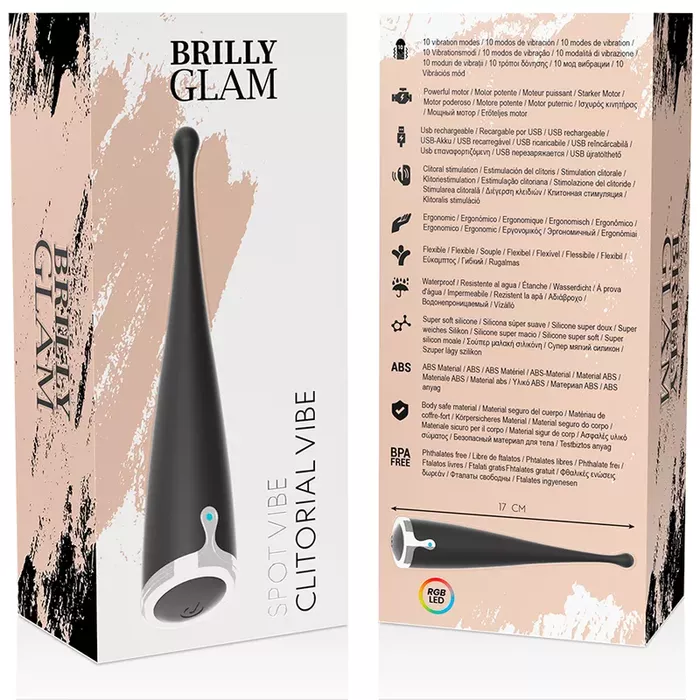Клиторальный вибратор Brilly Glam SPOT VIBE Photo 11
