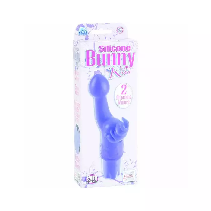 CalExotics KISS Silicone Bunny vibrators — 6.5 cm Photo 2