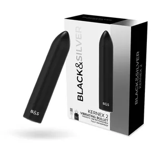 BLACK&SILVER BULLET VIBRATING  KERNEX 2 BLACK