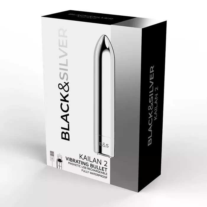Vibrator black&silver Kailan 2 Photo 4