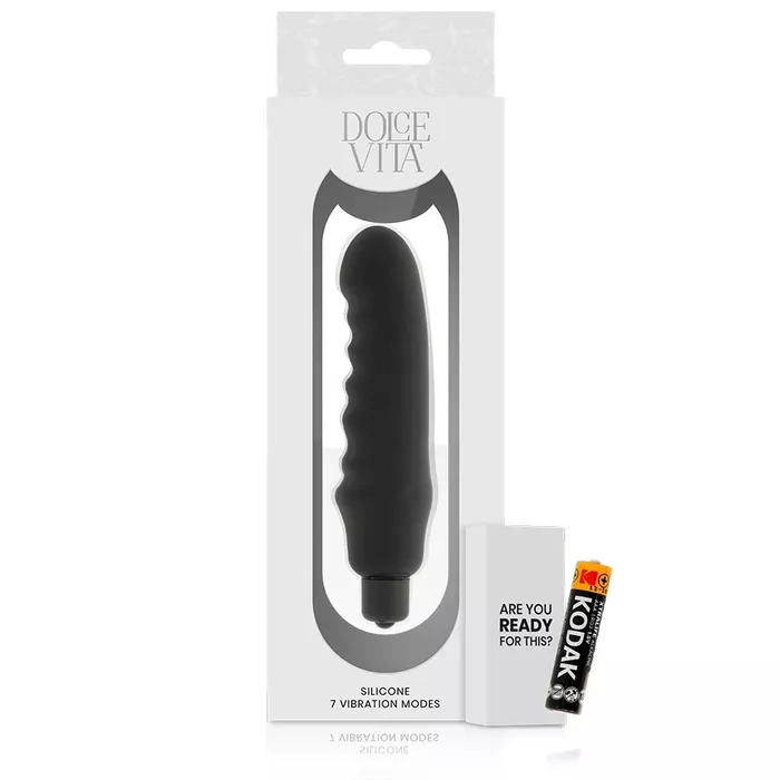 Vibrators dolce vita GENIUS BLACK SILICONE Photo 3