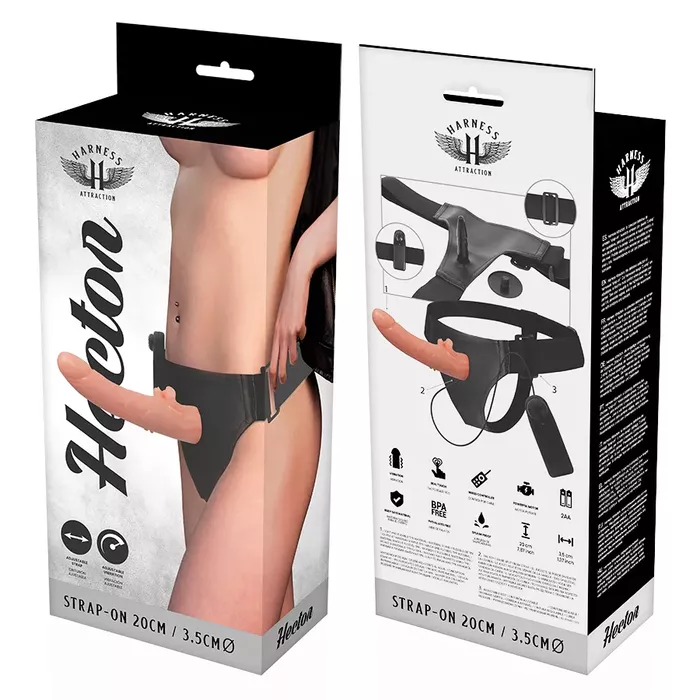 Strap-on vibrator Harness Attraction RNES Hector Photo 8