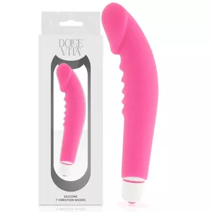 DOLCE VITA  REALISTIC PLEASURE PINK  SILICONE