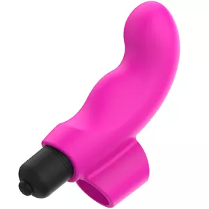 OHMAMA FINGER VIBRATOR PINK NEON  XMAS EDITION