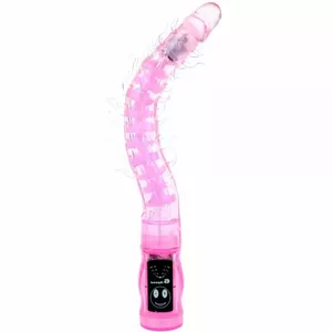 Vibrators BAILE Thorn — silikona, rozā, ūdensnecaurlaidīgs, vairāki vibrācijas režīmi
