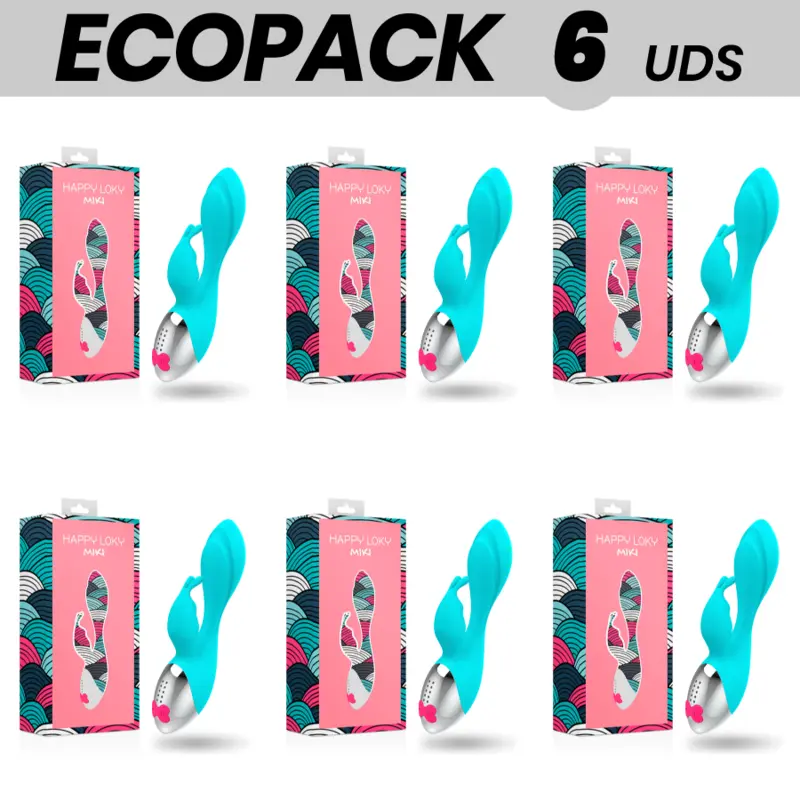Vibrator happy loky MIKI RABBIT 5+1 FREE Photo 2