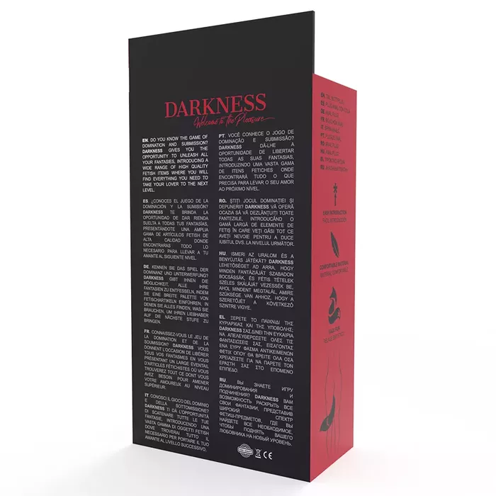 Анальная пробка DARKNESS D-222198 — 100% силикон Photo 4