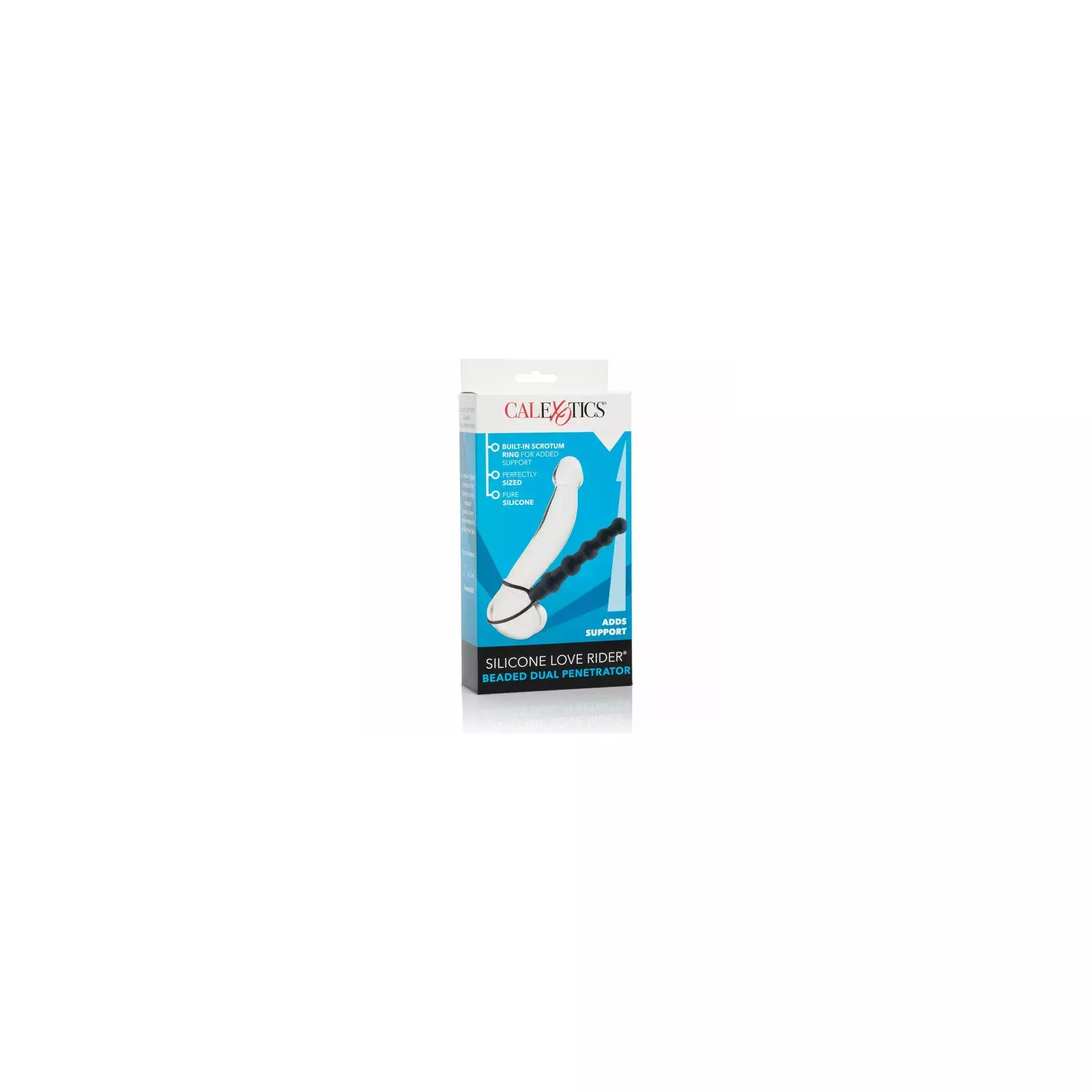 Penisa stiprinājums CalExotics Beaded Dual Penetrator Photo 2
