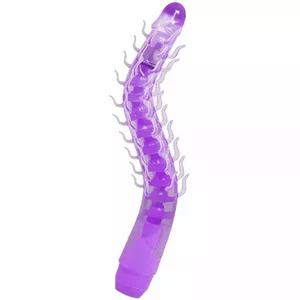 BAILE - FLEXI VIBE SENSUAL SPINE LILAC VIBRĒJOŠS DILDO 23.5 CM