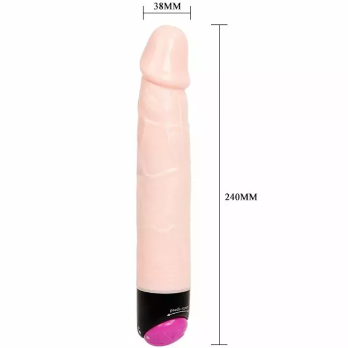 Вибратор BAILE Colorful Sex Vibration and Rotation 24 см Photo 3