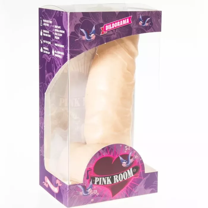 Dildo pink room Dayan — 17 cm PVC Photo 2
